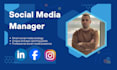 be your social media marketing manager and content creator