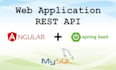 do web applications and rest apis in spring boot and angular