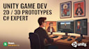 develop a unity 2d or 3d game