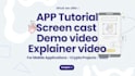 screencast a how to app tutorial video with voiceover