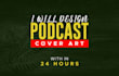 design a professional and unique podcast cover art