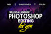 do professional photo editing and background removal in photoshop