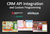 integrate konnektive CRM api
