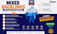 do 200 seo mixed backlinks on high da PR sites