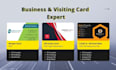 design unique business card, visiting card, name card