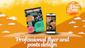 design a summer camp,education kids,graduation flyers