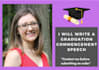 write a graduation commencement speech