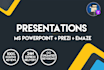 make and customize stunning presentations