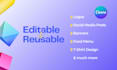 design business cards, food menu, logo and smp on canva
