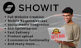 setup showit website, on page seo, showit template