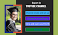 create and setup youtube channel