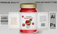 design creative product label design, cosmetics label