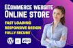 build a responsive  wordpress ecommerce website,woocommerce website,online store