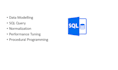 do data modelling, erd and write complex sql queries