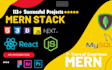 develop web apps in react js next js node js and mongodb