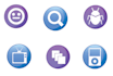 create op to 5 round icon