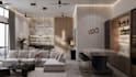 create scandinavian minimalism , photorealistic aestetic design 4k