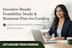 do data driven feasibility studies and business plans