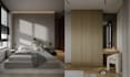 do bedroom, kitchen, bathroom interior design 3d render