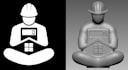 turn your logo design into a 3d printable model