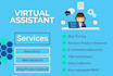 do data entry, shopify product upload, web research, canva and blog posts