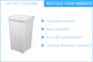 recycle your website design development