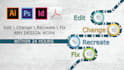 any file in photoshop, illustrator and indesign or PDF