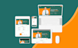 design a web template in PSD, xd, or figma website