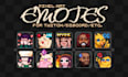 create twitch or discord emotes in pixel art style