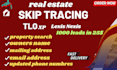 provide you skip tracing with high hit rate