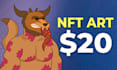 draw nft art cartoon collection