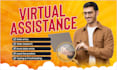 help with data entry, web research, and virtual assistance in german