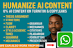 manually remove ai content from your academic paper