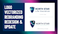 update, redesign, rebrand, or recreate your existing logo