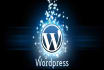 install your wordpress template and edit it
