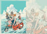 do fantasy art and pop art vintage