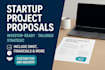 create a project proposal for your start up success
