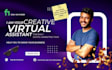 creative virtual assistant graphic design digital marketing virtual assistant