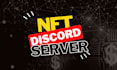 create and set up nft discord server