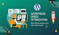 wordpress website speed optimization, increase page speed
