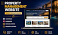 property management website, vacation rental with booking