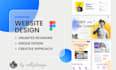 design professional website design in figma