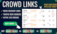 build forum backlinks with niche relevant content