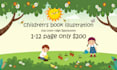 draw children story book illustrations for KDP
