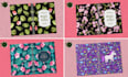 design composition notebook cover, journal, planner and interior pages