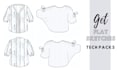 do fashion design flat sketches, tech packs and line ups