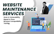 manage website maintenance, backups, security and updates