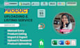 do wordpress data entry, product upload for you