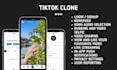 create tinder clone dating app tiktok clone