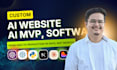 build ai website, ai software, mvp and vibe coding apps using lovable, base44